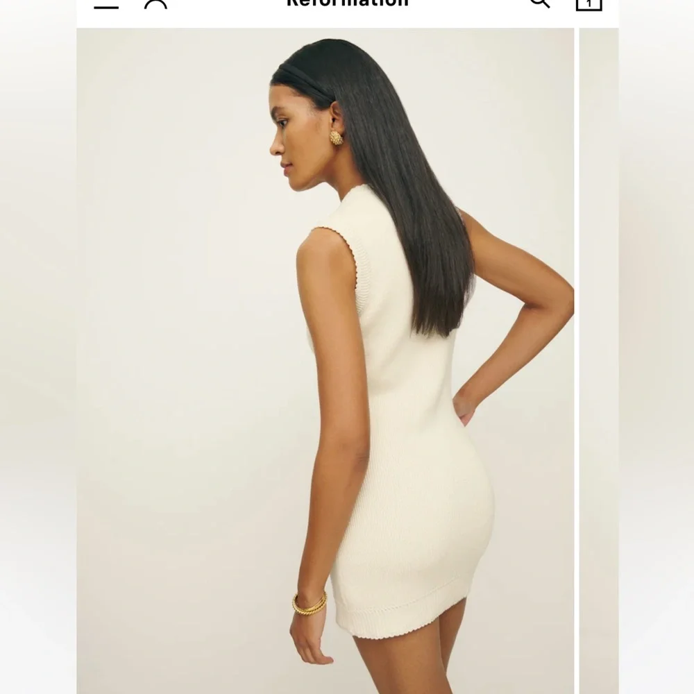Reformation Catalina cotton dress - Picture 3 of 6